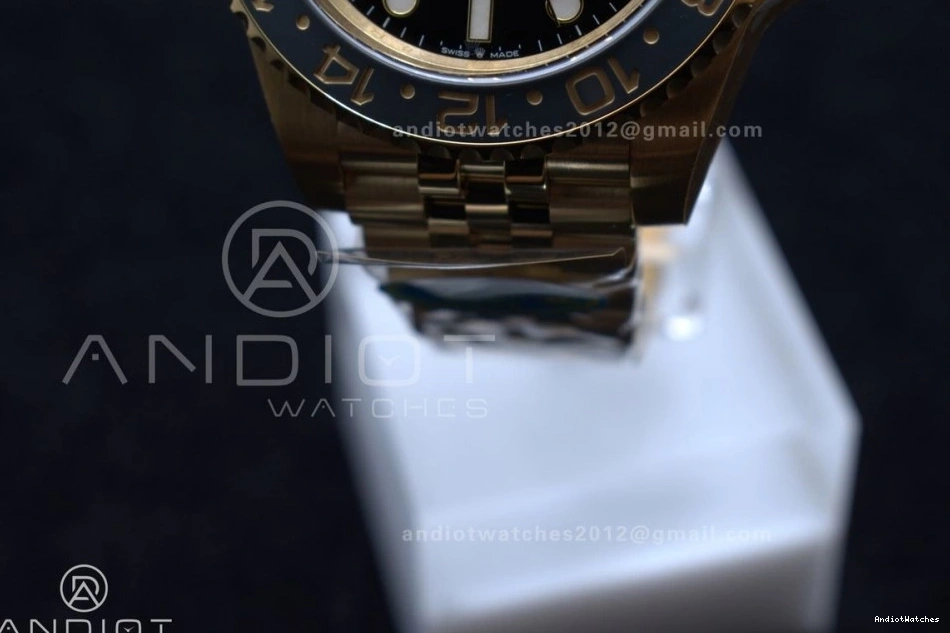 928 DD3285 GRNR YG Master Edition GMT Clean II Bracelet 126718 Versatile Best on Dial Black CHS 1:1 Jubilee 0502